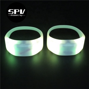 Bracelet LED activé par le son contrôlé par DMX Télécommande <span class=keywords><strong>RFID</strong></span> Bracelets radio - Product Image 6