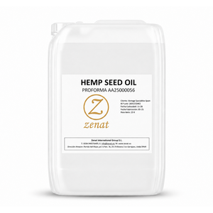 Huile de graines de chanvre vierge, qualité cosmétique et alimentaire, 25 litres - Product Image 1