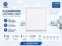 Plafonnier magnétique à éclairage périphérique pour salle blanche 36W 2x2ft 60x60 pour atelier