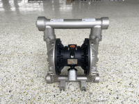 Pompa Diafragma Pneumatik DN65 2-1/2" 316L untuk Industri, Kimia, Limbah, dan Transfer Air, Kontrol Mudah, Media Korosif, OEM, CE