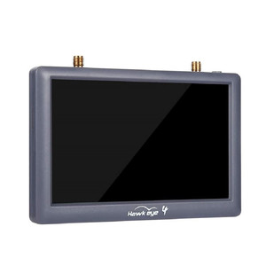 Hawkeye Little Pilot 4 5.8G 48CH Diversity Dual Receiver 5inch 800X480 700LUX Built-in DVR FPV Monitor for <b>RC</b> <b>Drone</b> Vehicle - Product Image 3