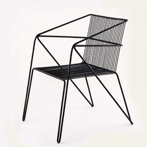 Silla de Metal Hecha a Mano de Diseño Moderno, la Mejor Calidad, Estilo Tradicional, Plegable, Color Personalizable, Multifuncional, para Restaurante - Product Image 1