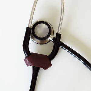 Étiquette personnalisée en cuir pour stéthoscope, 5,5x3x2cm, monogrammée pour médecins, infirmières, cadeaux d'hôpital, accessoire médical - Product Image 5