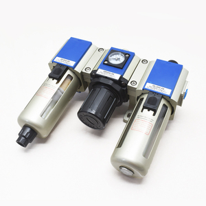 Airtac 1/4 1/2空気圧FRLコンビネーションユニットGC200-08 GC300-08 GC300-10 GC300-15 GC400-15フィルターレギュレータ潤滑装置継手 - Product Image 3