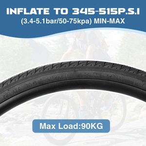 <span class=keywords><strong>Pneu</strong></span> de vélo de route pliable ZUKKA <span class=keywords><strong>700x38C</strong></span>, tout noir, léger, résistant à l'usure, haute adhérence, remplacement pour le cyclisme urbain - Product Image 4