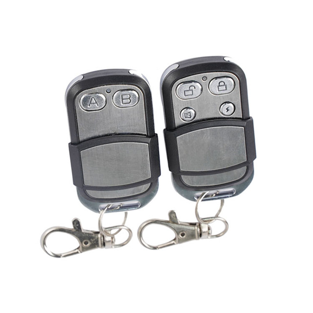 Smart Home Electric Gate Garage Door Remote Control 433MHz RF Wireless 2 Button Transmitter Export Quality Clone Remote Control