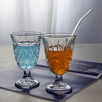 Classique sculpté Transparent en plastique cristal gobelet verre tasse à eau en métal pour boisson citron autres boissons de haute qualité