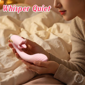 Vibrador de Punto G con Calefacción, Juguetes <span class=keywords><strong>Sexuales</strong></span> para Mujeres, Estimulador de Lengua para Clítoris y Pezones, Vibrador de Clítoris, Juguetes y <span class=keywords><strong>Juegos</strong></span> <span class=keywords><strong>Sexuales</strong></span> para Adultos - Product Image 6