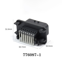 Kit de connecteurs ECU automobile Tyco AMPseal 23 broches/voies, prise AMP 770680-1, prise PCB 776228-1/776087-1 pour TE Connectivity