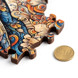 Rompecabezas de Madera de Lujo Personalizado de Primera Calidad, Tamaño M, 500 Piezas, Corte Láser, Nogal, Antiarañazos, Revestimiento UV Mate, OEM, Venta al por Mayor, <span class=keywords><strong>Juego</strong></span> Divertido - Product Image 3