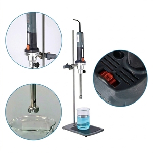 Homogeneizador de laboratorio, mezclador cosmético, mezclador de <span class=keywords><strong>gel</strong></span> para pasteles, mezclador emulsionador de alto cizallamiento al vacío, cuchilla mezcladora de alto cizallamiento Silversonxs de China - Product Image 4