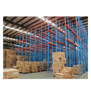 Factory Direct Sale Steel Drive In Pallet Rack Warehouse Storage Racking Shelves For Cargo Storage Equipment