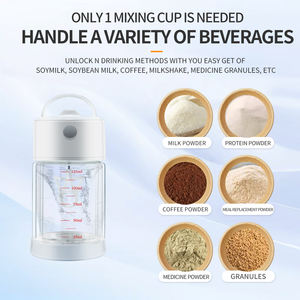 Compacto USB Mini Electric Stir Glass Drinkware 100 Ciclos 30s Auto-Off Un botón Sello impermeable Desmontable Antideslizante - Product Image 3