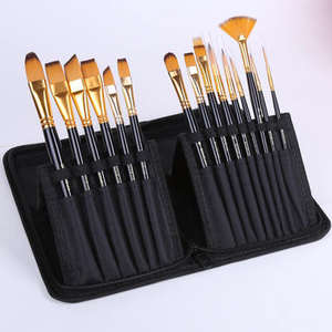 Juego de pinceles de pintura de acuarela baratos de EVAL juego de pinceles de pintura - Product Image 3