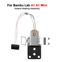 Kit rakitan pemanas Hotend baru untuk akuarium Lab A1/A1Mini 3D Printer A1 Series Hotend Aksesori dudukan komponen pemanas
