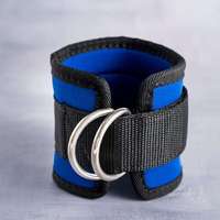 Vente en gros Anneau en D rembourré coloré Sangle de cheville Support de sécurité Poignets de jambe pour l'haltérophilie