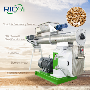 RICHI CE bersertifikat 5-7T/jam mesin pembuat pakan unggas ayam skala besar - Product Image 1