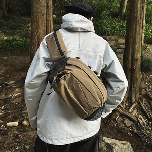 Sac de poitrine unisexe pour cyclisme, 13 pouces, bretelles réglables, sac de taille léger pour voyage, randonnée, utilisation en plein air - Product Image 4
