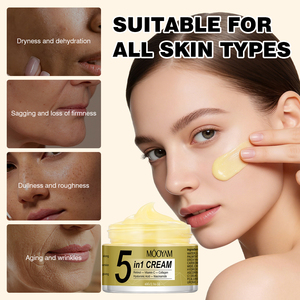 Crema 5 en 1 Personalizada de Hong Kong con Ácido Hialurónico, Niacinamida, Vitamina C, Retinol y Colágeno para Hidratar y Reparar la Piel - Product Image 2