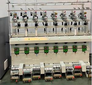 เครื่องปั่นเส้นใยฝ้ายและเส้นใยอื่นๆ ควบคุมด้วย PLC ยี่ห้อ Kingkangda พร้อมแกนปั่น 80 แกน ใช้มอเตอร์ความเร็วสูงสำหรับทำเส้นด้ายฟู - Product Image 1