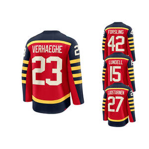 Camisetas de Hockey sobre Hielo Deportivas Cosidas Nuevas 2026, Florida 19 Matthew Tkachuk 16 Aleksander Barkov 9 Bennett 63 Marchand 72 Bobrobsky - Product Image 5