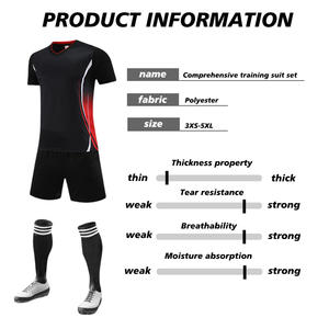 Fußball-Kits Schnellt rocknende Fußball uniform Männer Fußball trikots Fußball uniformen Männer Fußball trikots Set Fußball trikot - Product Image 4