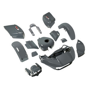 Kit de carenados para Harley <span class=keywords><strong>CVO</strong></span> <span class=keywords><strong>Road</strong></span> <span class=keywords><strong>Glide</strong></span> 90200001, Kit de guardabarros de carrocería, color gris, HR3 <span class=keywords><strong>2018</strong></span> - Product Image 3