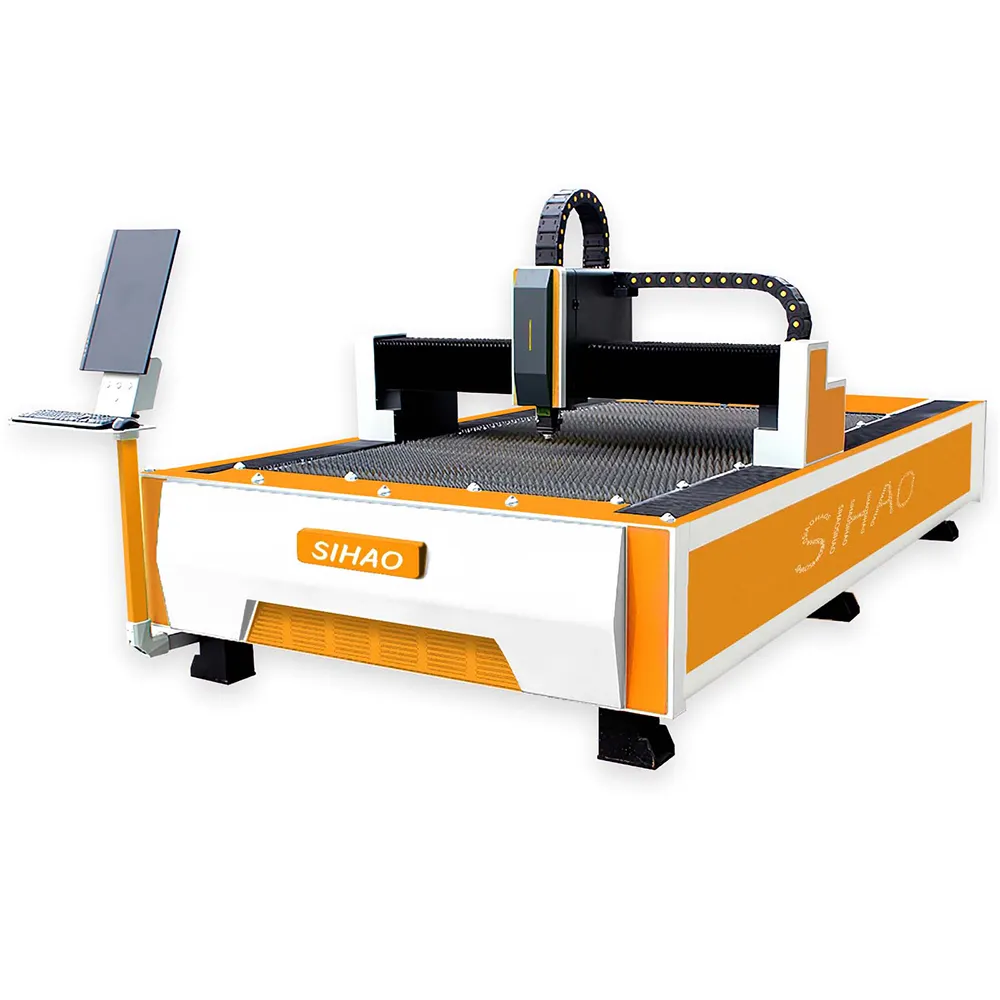 SIHAO-1530 For stainless steel metal 1000w 1500w 2kw 3KW 6KW 8KW fiber laser cutter co2 laser cutting machines