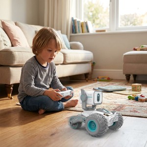 Auto de Acrobacias RC de 3 Ruedas con Cámara WiFi, Video, Diálogo por Voz, Control por Aplicación, Transmisión en Tiempo Real, Juguete de Control Remoto, Regalo para Niños - Product Image 6