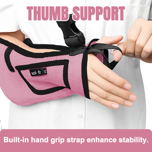 Cabestrillo de Malla Transpirable de Algodón para Niños, para Soporte de Lesiones en Codo y Muñeca, con Correa Ajustable y Soporte de Hombro - Product Image 2