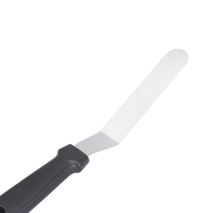 Spatola a manovella in acciaio inossidabile con manico in PP strumento flessibile da cucina e da ristorante per cottura e pasticceria uso domestico - Product Image 3