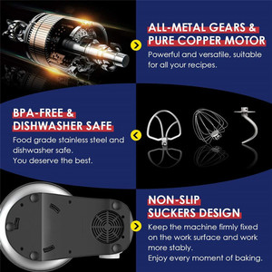 <span class=keywords><strong>Robot</strong></span> pâtissier Sanlida <span class=keywords><strong>rose</strong></span> 3 en 1, mélangeur à pâte en acier inoxydable, mélangeurs alimentaires pour la maison - Product Image 4