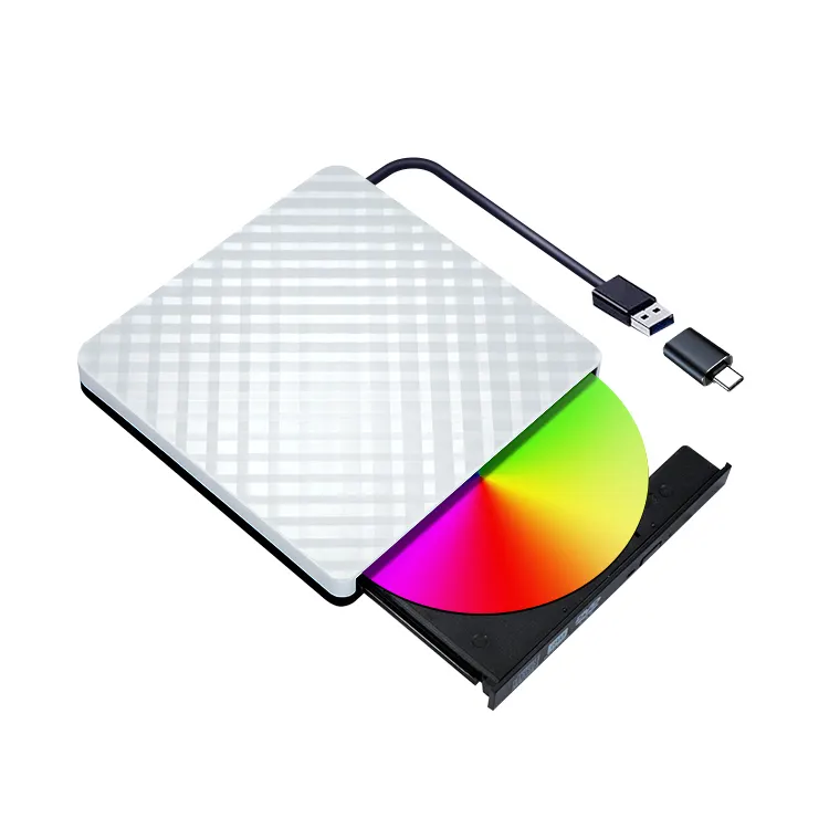 Portable window 10 pro dvd player external blue ray drive office 2021 dvd