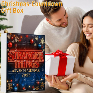 Stranger Things 2025 <b>Advent</b> <b>Calendar</b> 24 Day Mystery Figure Blind <b>Box</b> TV Character Collectibles Christmas Countdown Gift Set - Product Image 6