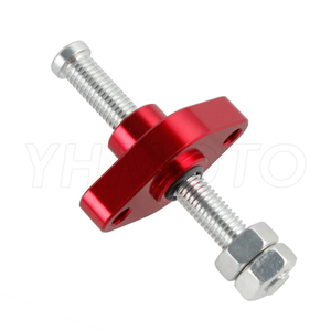 Tensor de Cadena de Distribución Manual CNC YHMOTO para Suzuki LT Z400 LTZ400 2003 2012 Rojo - Product Image 3