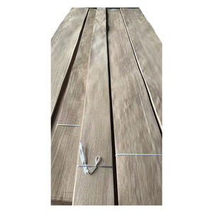 High Quality Grid Swell 0.5mm Sliced Cut Chinese Oak <strong>AAA</strong> Washed Veneer ISO/ Certified Smooth Texture Durable for <strong>Furniture</strong> - Product Image 1