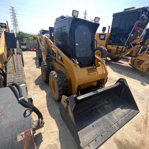 Cargadora de ruedas Cat 246D usada con buena calidad Carga nominal de 6 toneladas con motor a la venta - Product Image 5