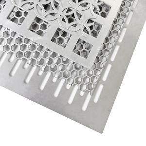 3 מ "מ 5 מ" מ 304 316 נירוסטה לוחות רשת גיליונות גידור, צלחת דקורטיבית, גיליון מתכת מחורר - Product Image 1