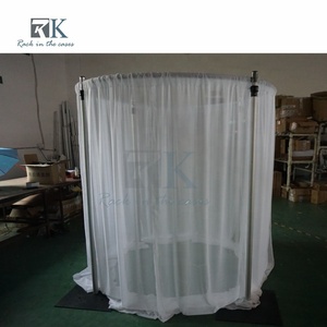 Adjustable Pipe Drapes <b>Backdrop</b> Stand Curtain <b>Frame</b> Kit for Stage Decorations in Weddings Events Parties - Product Image 2