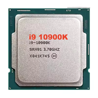 Harga Pabrik Core I9-10900K I9 K 3.7 GHz Prosesor CPU Sepuluh Inti Dua Puluh Thread L3=20M 125W LGA 1200