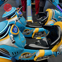 Juegos Mecánicos para Parques de Diversiones al Aire Libre, Juegos de Carnaval, Mini Top Spin Ride, Mars Warrior, Avión de Autocontrol para Niños