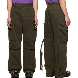 กางเกงคาร์โก้ขายส่งสำหรับผู้ชาย กางเกงคาร์โก้สีกากีสำหรับผู้ชาย กางเกงคาร์โก้ทรงโอเวอร์ไซส์แบบมีกระเป๋าหกช่อง - Product Image 1