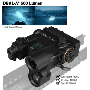 2025 Produire une lampe de poche DBAL A4 à double faisceau avec lampe de poche combinée tactique La/ser verte visible et IR non visible - Product Image 4