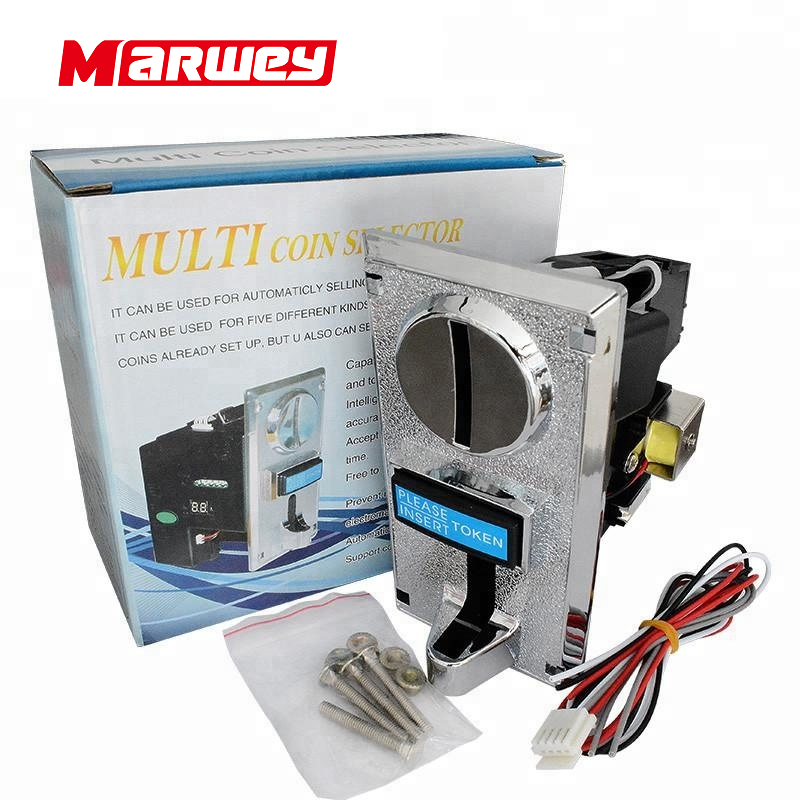 Máy Arcade Điện Tử Có Thể So Sánh Nri Nhiều Trò Chơi Đồng Xu Kim Loại Chấp Nhận 616 Bộ Chọn Nhiều Đồng Xu Kỹ Thuật Số Cho Máy Giặt Sg