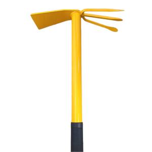 จีจี้เอ๋อร์ จอบสวน ใบมีด 5 นิ้ว กว้าง 4 นิ้ว ด้ามพลาสติกสีเหลือง จอบขนาดเล็กสำหรับกำจัดวัชพืชและตัดดอกไม้ - Product Image 4