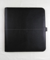 Carpeta de Negocios Personalizada con Portafolio para Notas, Logotipo Grabado, Portadocumentos, Tamaño B5, Cubierta de Cuero, Libreta de Gestión
