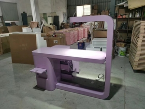 Ensemble de Table <span class=keywords><strong>pour</strong></span> manucure et soins des <span class=keywords><strong>ongles</strong></span>, violet clair et brillant, Style français classique, 2019, garantie de 10 ans - Product Image 3