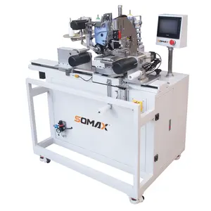 SOMAX SM-09 automatic elastic waistband interlock machine with Pegasus head apparel machinery sewing machine