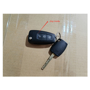 WANJIA AM5AR22050AA ชุดกุญแจสีเงินใหม่พร้อมกุญแจ <span class=keywords><strong>2</strong></span> ดอก สำหรับรถยนต์ฟอร์ด โฟกัส <span class=keywords><strong>2</strong></span>.3 ลิตร (2003-2007) - รับประกัน 12 เดือน - Product Image 4
