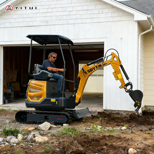 Maßgefertigter 2,5-Tonnen-Mini-Bagger für Obstgärten und Bauernhöfe mit CE EPA Euro 5 Zertifizierung und Rutschfesten Ketten mit Bohrfunktion - Product Image 6